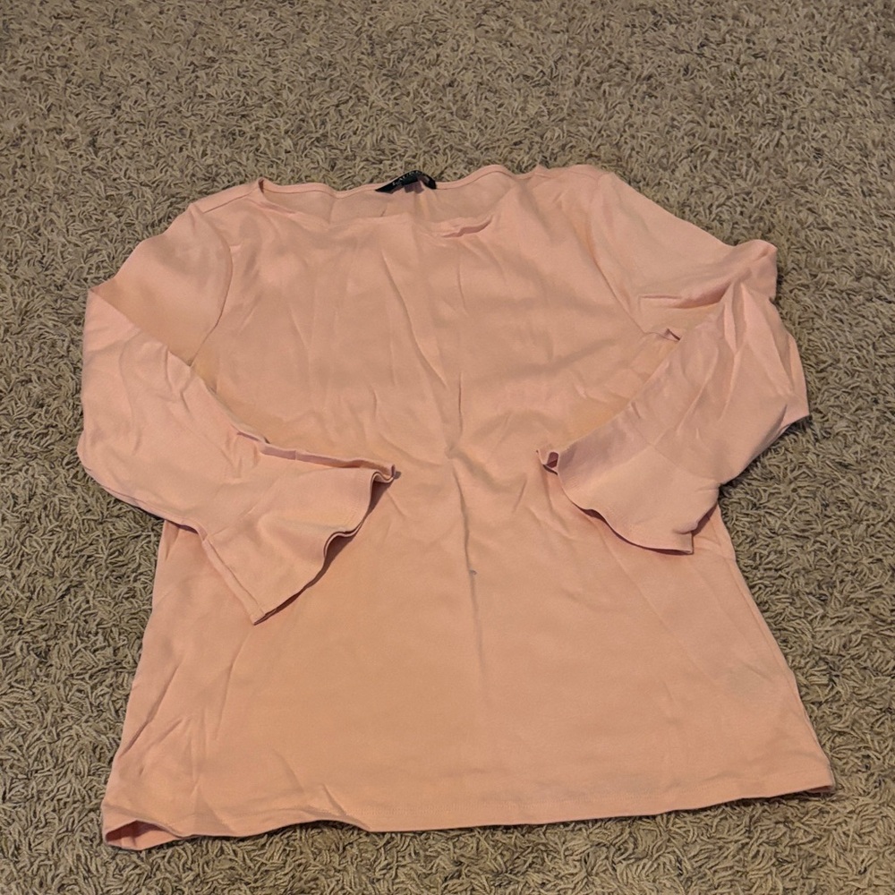 Ralph Lauren Soft Peach Blouse